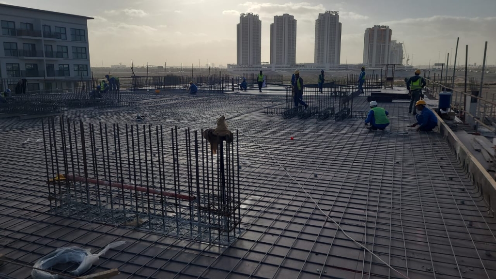 Providing a contracting services in the construction filed